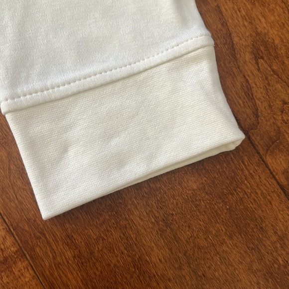 Croft Barrow Long Sleeve High Neck White Shirt Size S Extra Soft New With Tag - Picture 7 of 8